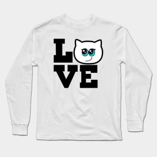 LOVE Cat Long Sleeve T-Shirt